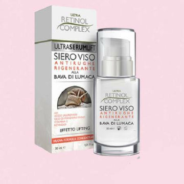 Retinol Complex Siero Viso Concentrato Lifting Antirughe Bava Di Lumaca 30Ml NewBeautyCharm