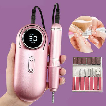 Trapano per unghie  professionale , ricaricabile, portatile con display  Lcd NewBeautyCharm