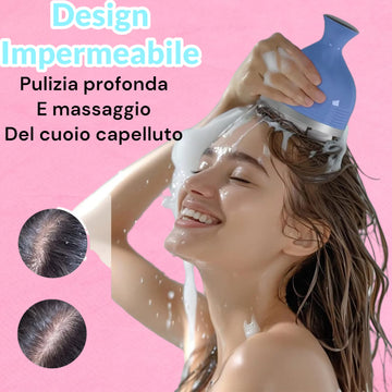 Massaggiatore cuoio capelluto per far risplendere i tuoi capelli NewBeautyCharm