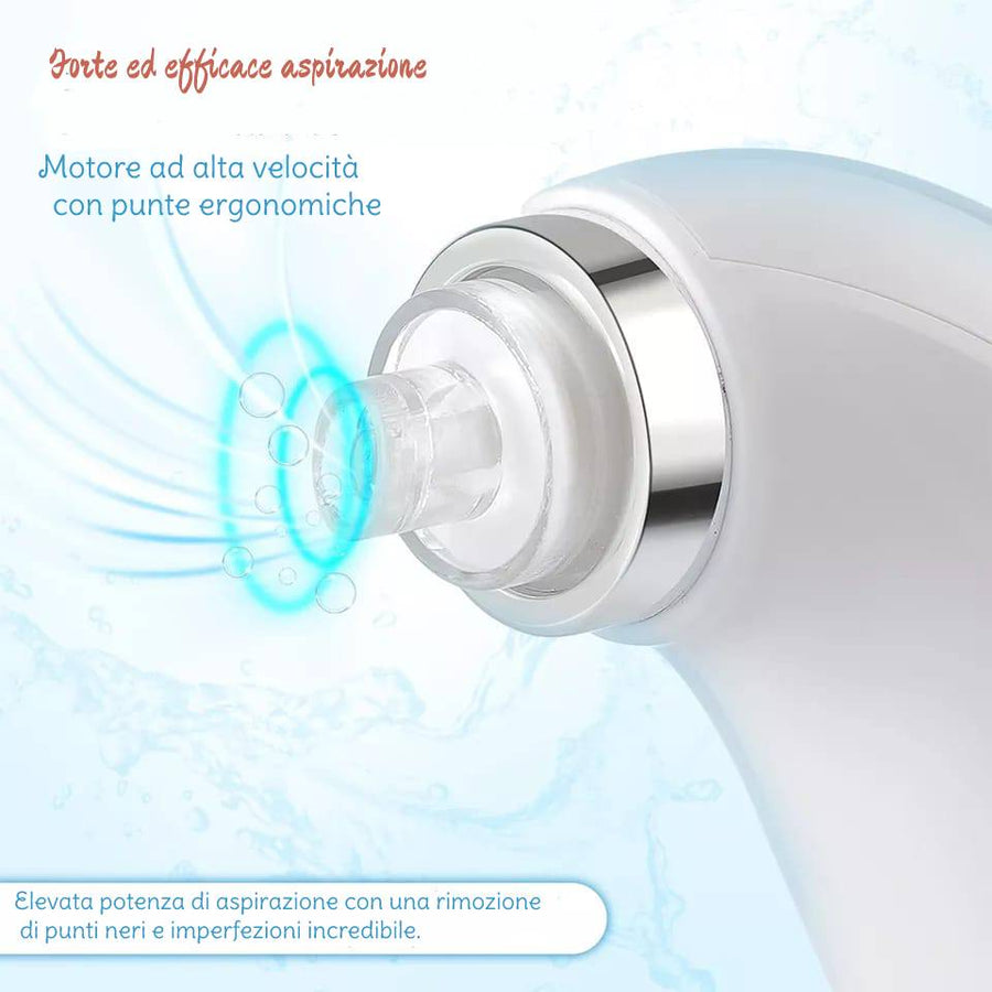 Aspiratore Professionale a bolle per punti neri e imperfezioni del viso Newbeautycharm™