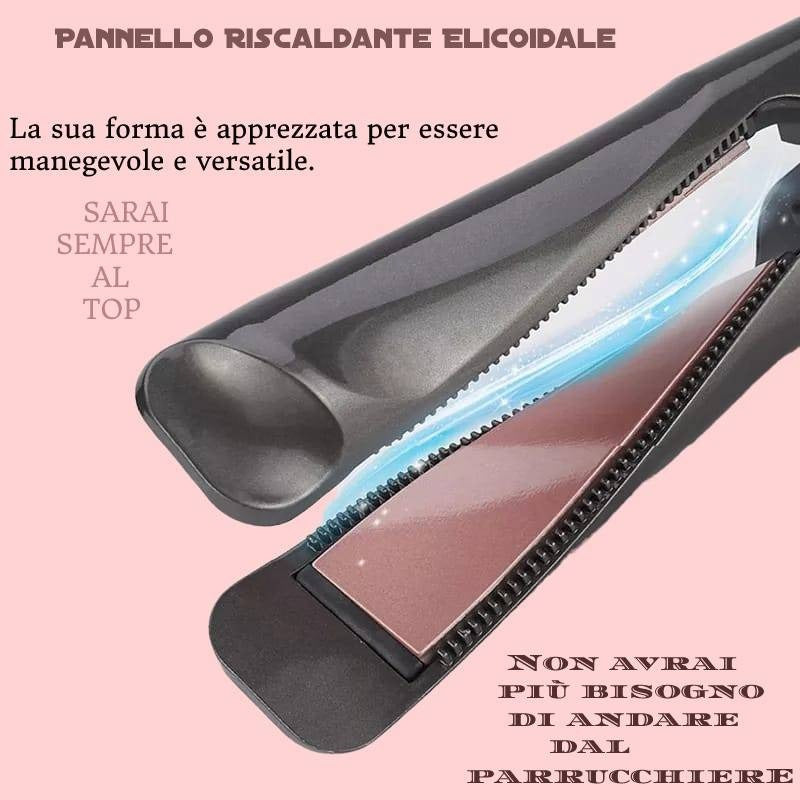 Piastra Professionale 2 in 1 Semplice ed Intuitiva, Effetto Riccio, On –  NewBeautyCharm