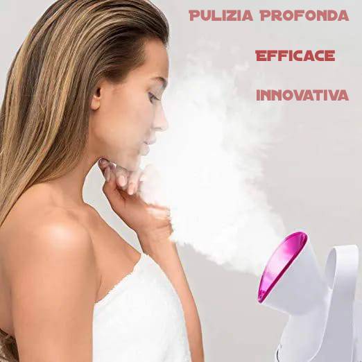 Sauna facciale con sistema  ionico NewBeautyCharm